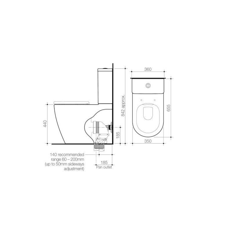 746350W Dimensions