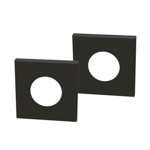 Master Rail Large Square Cover Plate (Pair)