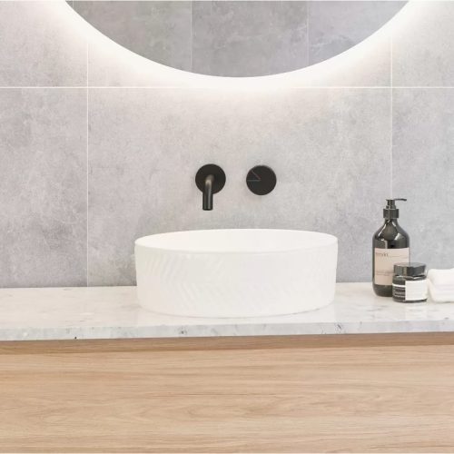 Timberline Allure Arrow Above Counter Basin Matte White