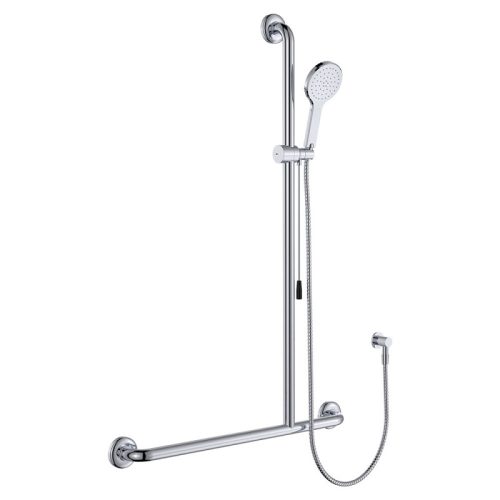 Fienza Luciana Care Inverted T Rail Shower with Push / Pull Slider