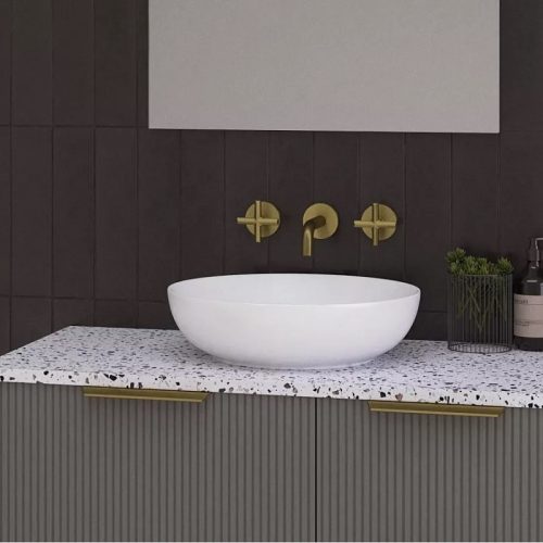 Timberline Chase Above Counter Basin Gloss White