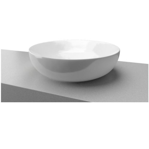 Timberline Chase Above Counter Basin Matte White