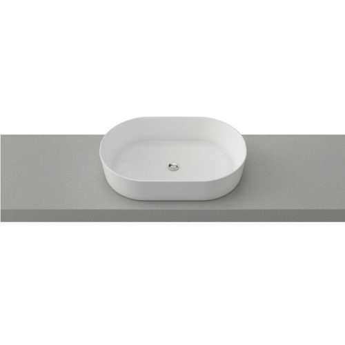 Timberline Myrtle Above Counter Basin Gloss White