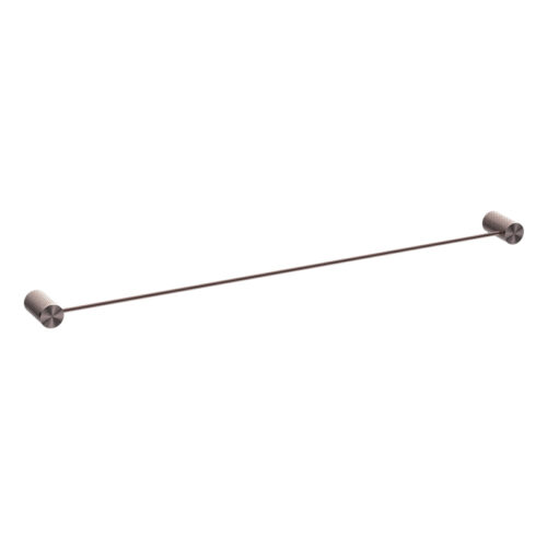 Nero Opal Single Towel Rail 800mm
