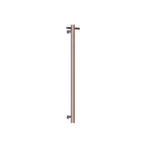 Nero Heated Vertical Towel Rail 900mm