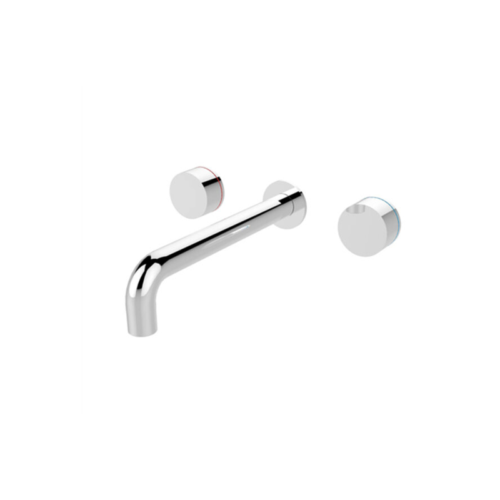 Nero Kara Wall Basin Set 180mm