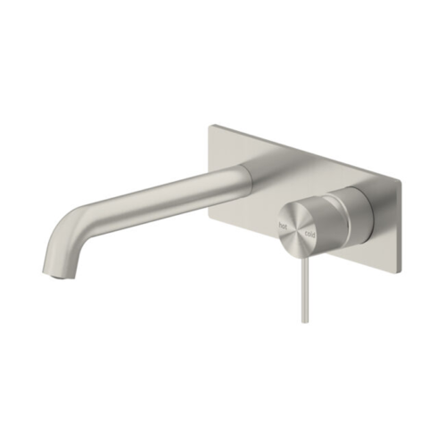 Nero Mecca Wall Basin / Bath Mixer 120mm With Universal Body