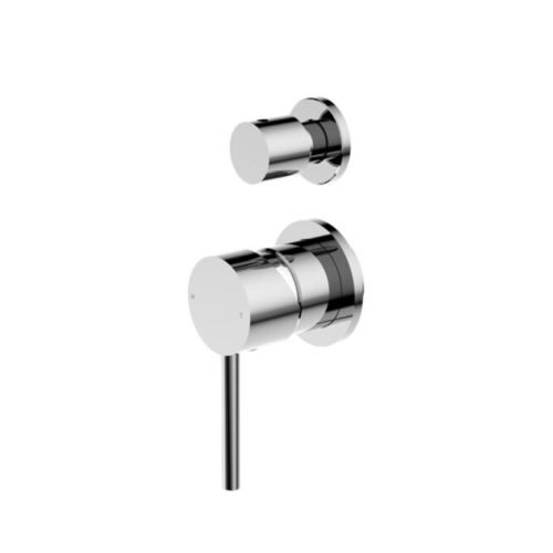 Nero Dolce Shower Mixer With Diverter Separate Black Plate and Universal Body