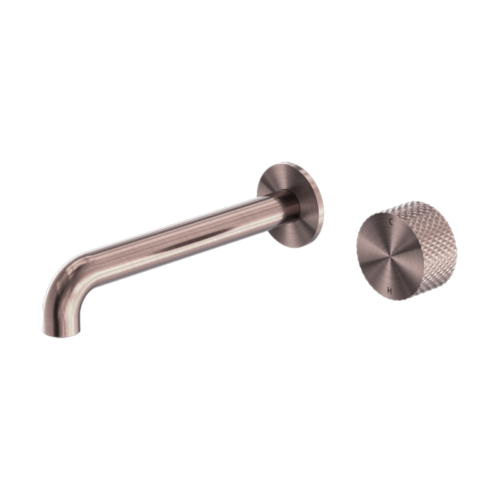 Nero Opal Progressive Wall Basin Bath Set 185mm With Universal Body