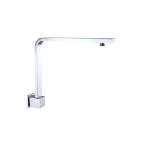 Nero Square Swivel Shower Arm