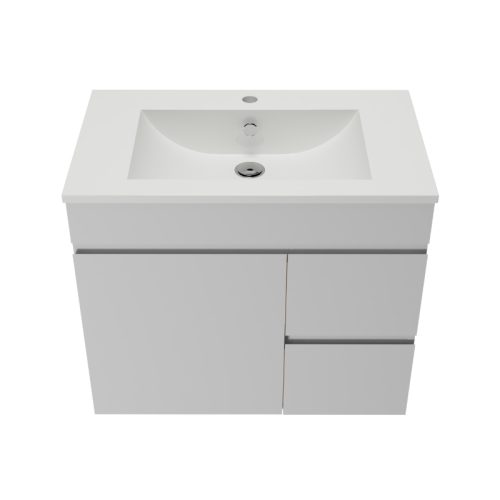 Timberline Bargo Wall Hung Vanity With Alpha Ceramic Top