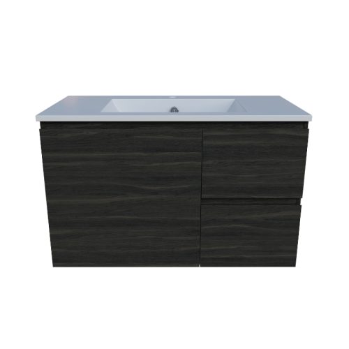 Timberline Carlo Wall Hung Vanity With Alpha Ceramic Top