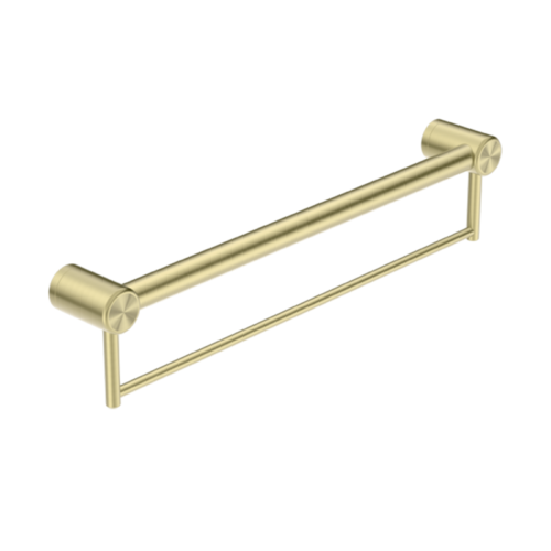 Nero Mecca Care 32mm Grab Rail With Toilet Holder 900mm