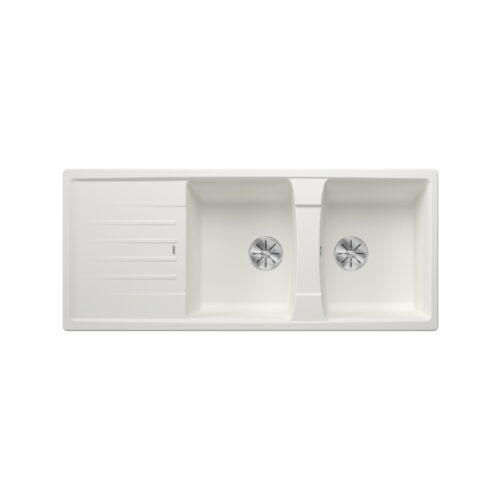 Blanco LEXA 8 S Double Bowl Sink With Drainer