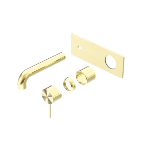 Nero Mecca Wall Basin / Bath Mixer 185mm Trim Kit Only