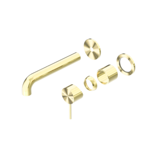 Nero Mecca Wall Basin / Bath Mixer Separate Back Plate 185mm Trim Kit Only