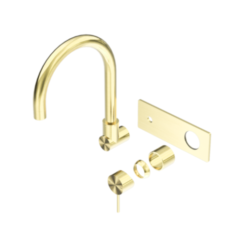 Nero Mecca Wall Basin / Bath Mixer Swivel Spout Trim Kit Only