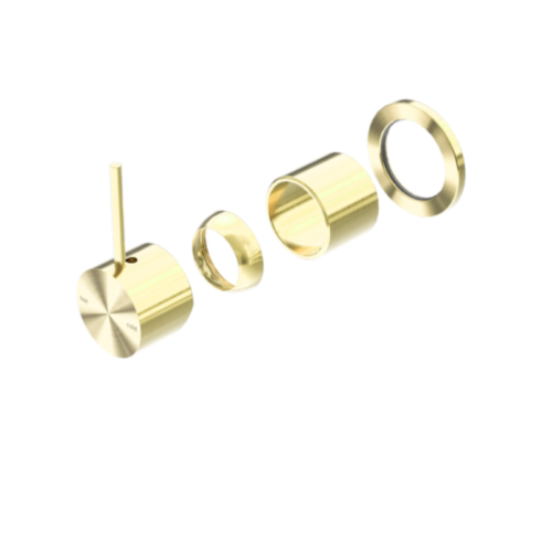 Nero Mecca Shower Mixer 60mm Handle Up Plate Trim Kit Only