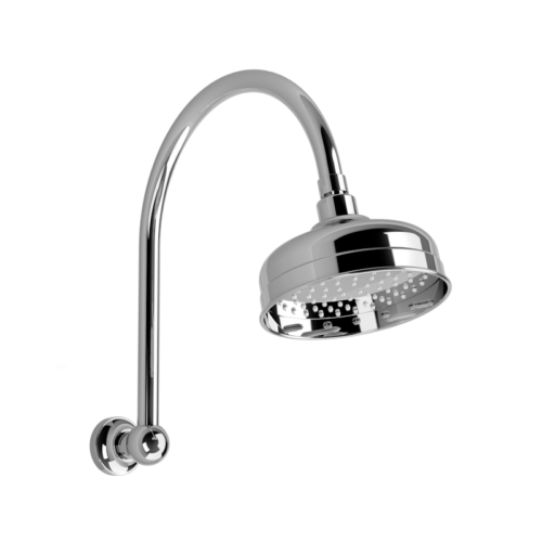 Phoenix Cromford High-Rise Shower Arm and Rose