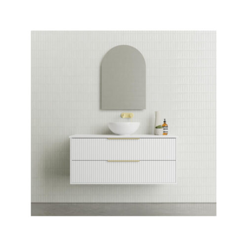 Marquis Lake Vanity On Wall Hung With Timber Top