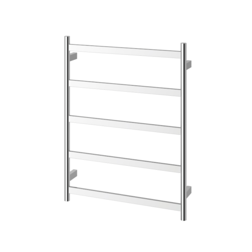 Phoenix Five Flat Bar Heated Towel Ladder