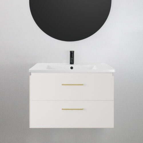 Marquis Riviera Wall Hung Drawer Only Vanity With Monaco Grande Top
