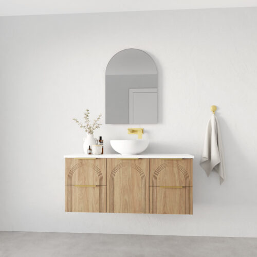 Marquis Arco Wall Hung Vanity With Above Counter Basin Dekton Top