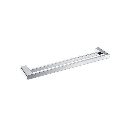 BUK Kompakt Rund Double Towel Rail 600mm