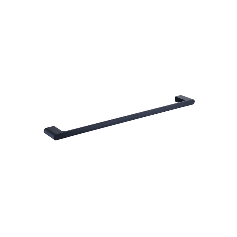buk-kompakt-rund-single-towel-rail-600mm_MatteBlack_BK301-600-B