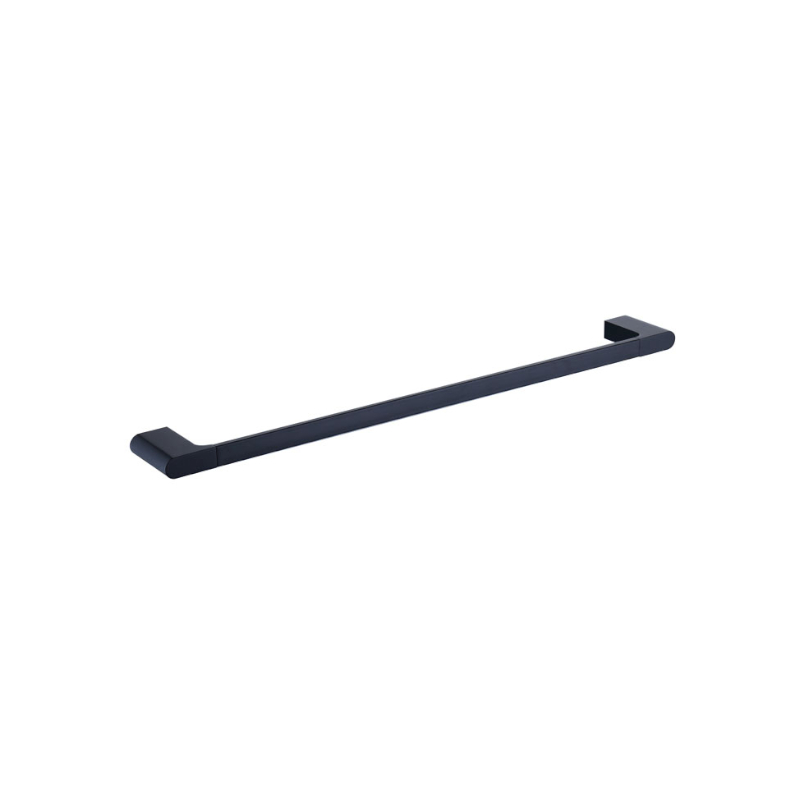 buk-kompakt-rund-single-towel-rail-800mm_MatteBlack_BK301-800-B
