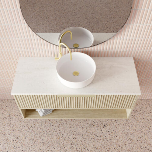Marquis Merewether Wall Hung Vanity With Above Counter Basin Dekton Top
