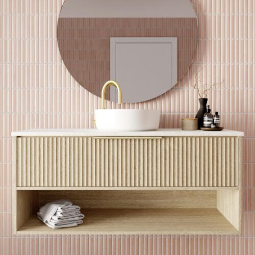 Marquis Merewether Wall Hung Vanity With Above Counter Basin Symphony Top