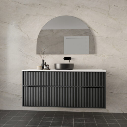 Marquis Salamander Wall Hung Vanity With Above Counter Basin Dekton Top