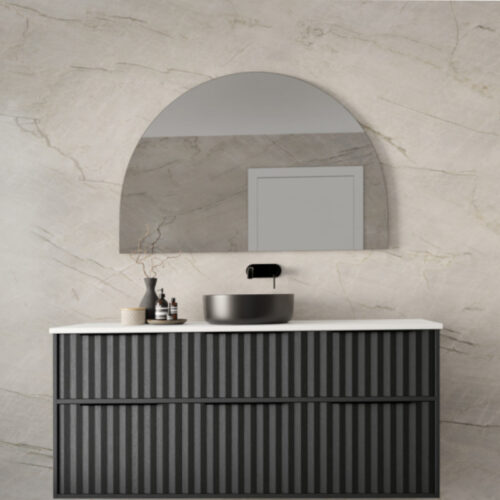 Marquis Salamander On Kick Vanity With Above Counter Basin Dekton Top