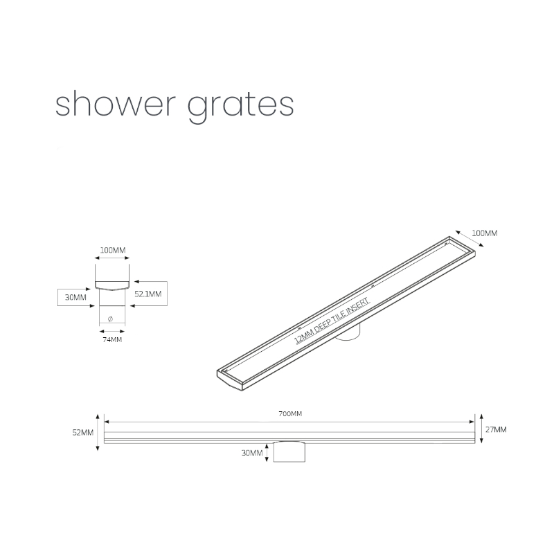 Radiant-Linear-Patterned-Floor-Grate-100×700+74mm-Outlet-Specs