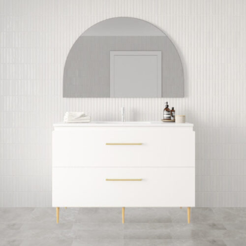 Marquis Riviera On Legs Drawer Only Vanity With Nova Moulded Top