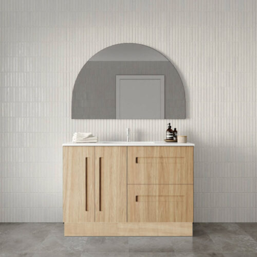 Marquis Gold On Kick Door & Drawer Vanity With Under Counter Basin Symphony Top