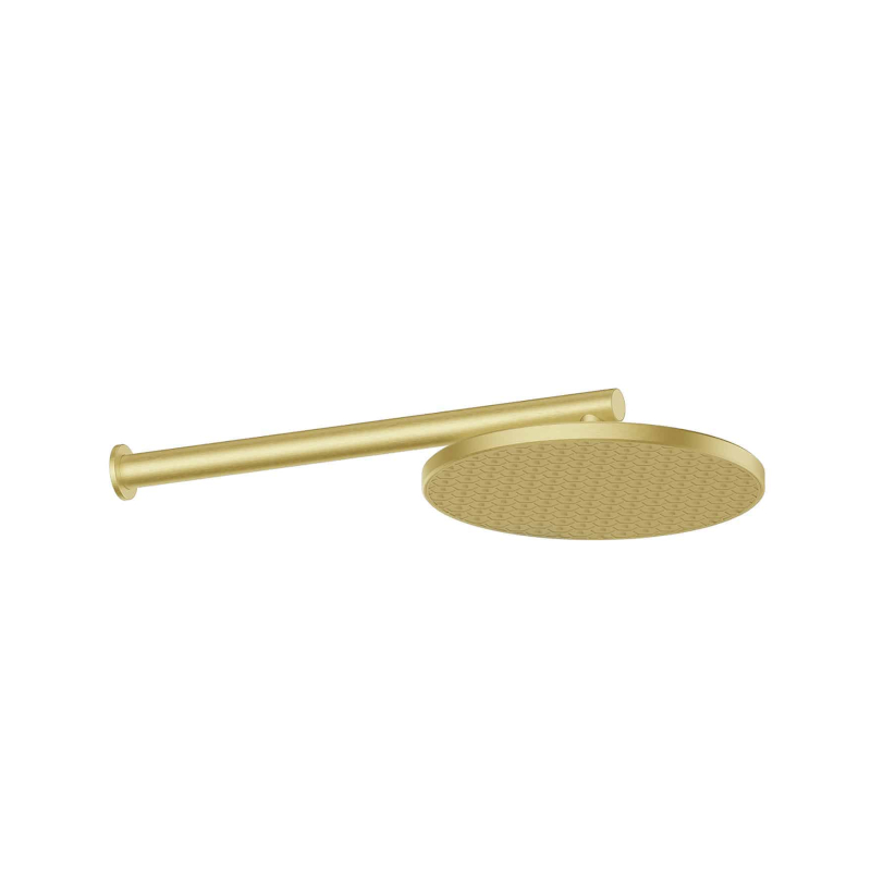 greens-glide-rainboost-wall-shower_57300BB_Brushed-Brass