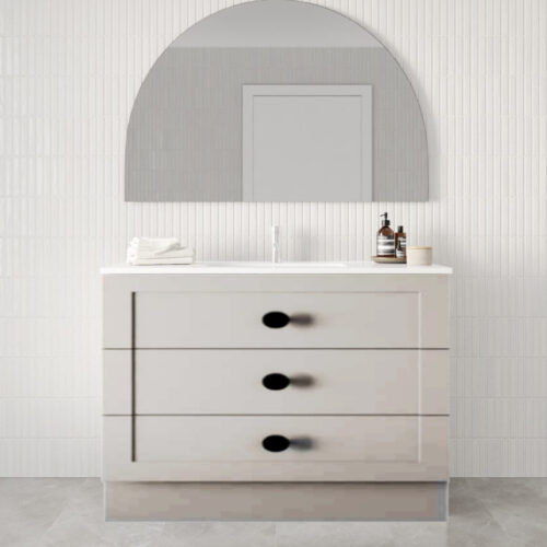 Marquis Provincial On Kick Drawer Only Vanity Under Counter Basin Caesarstone Top