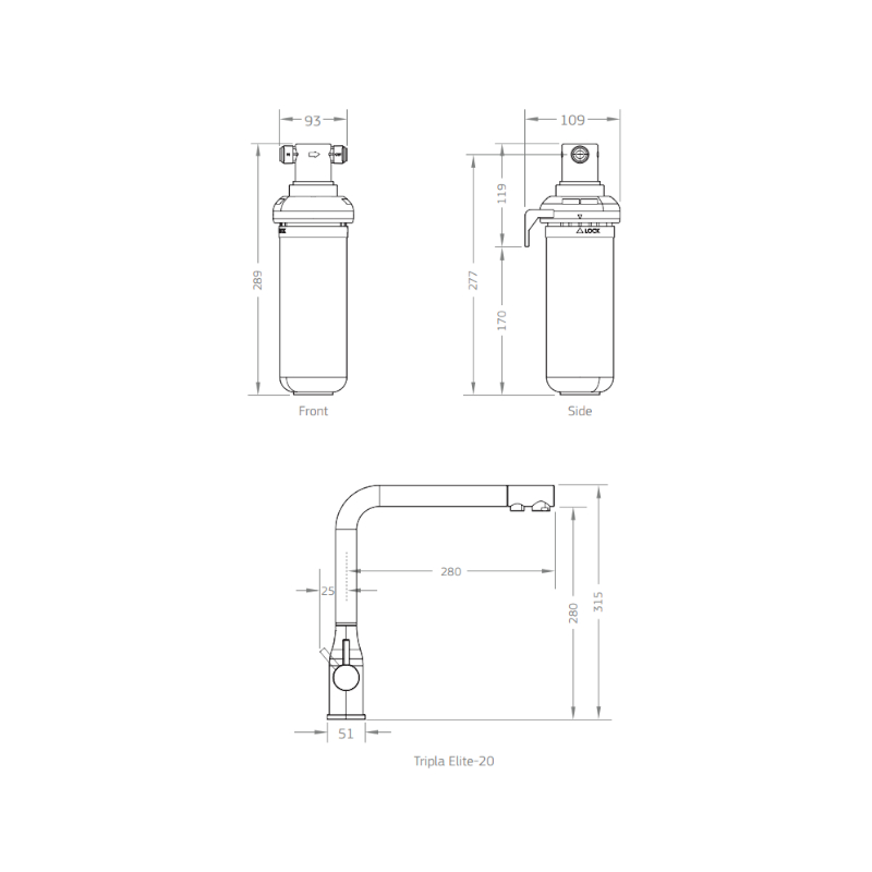 puretec-tripla-elite-20-sink-mixer-with-z1-filter_specs