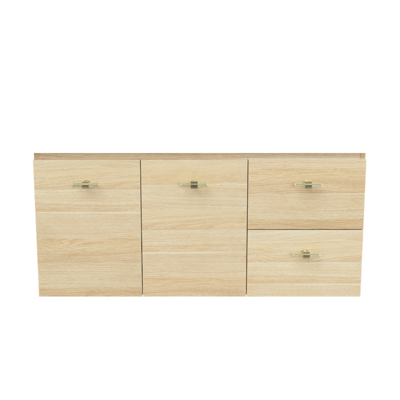 Timberline Florida Ensuite Wall Hung Cabinet Only No Top