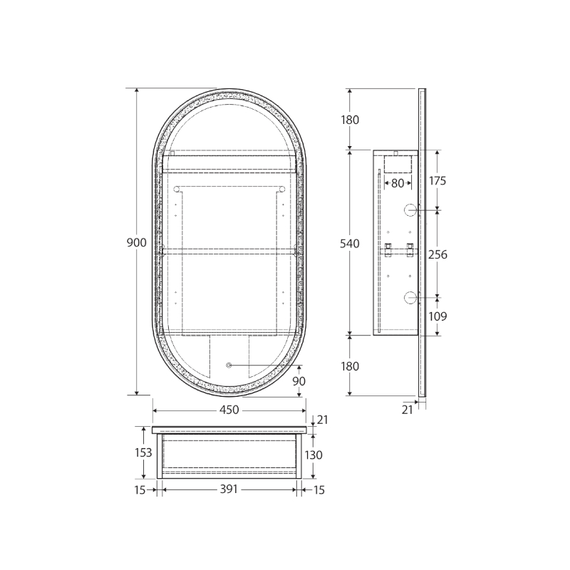 PSH450PILL-LED Spec