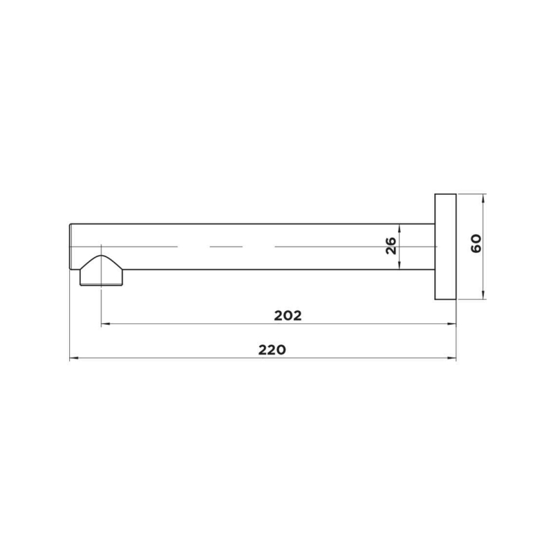mixx-matcha-200mm-bath-spout_specs