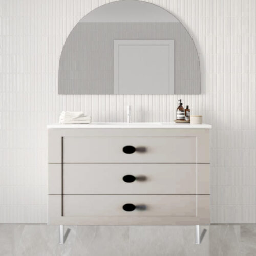 Marquis Provincial On Legs Drawer Only Vanity Under Counter Basin Caesarstone Top