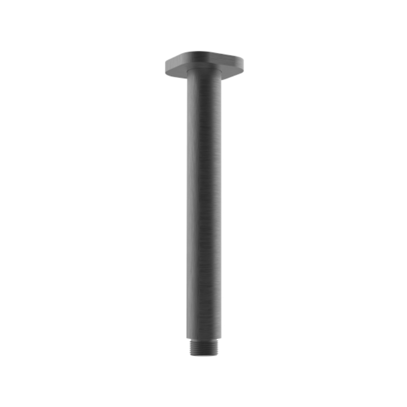 millennium-akemi-sq-ceiling-dropper-200mm_Gunmetal