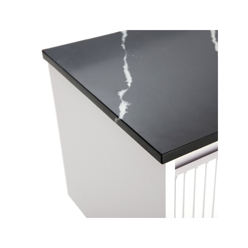 Nero Vena Silica Free Stone Vanity Benchtop, Rectangular Full Depth_1