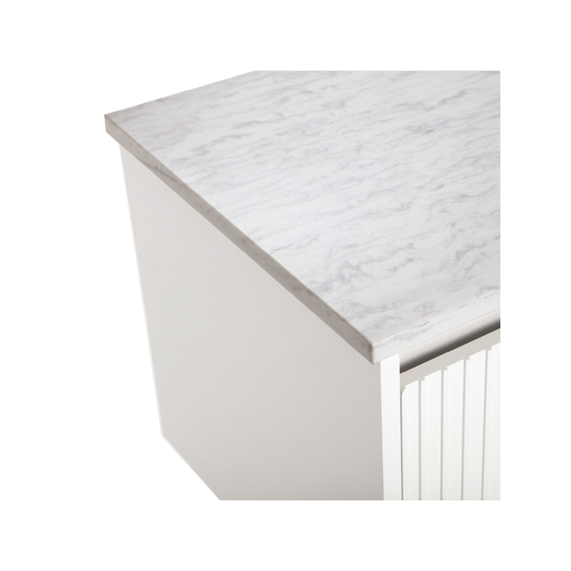 Polar Sacco Silica Free Stone Vanity Benchtop Rectangular Full Depth_2