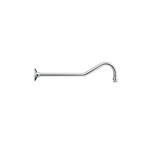 Linkware 450mm Wall Gooseneck Shower Arm with flange