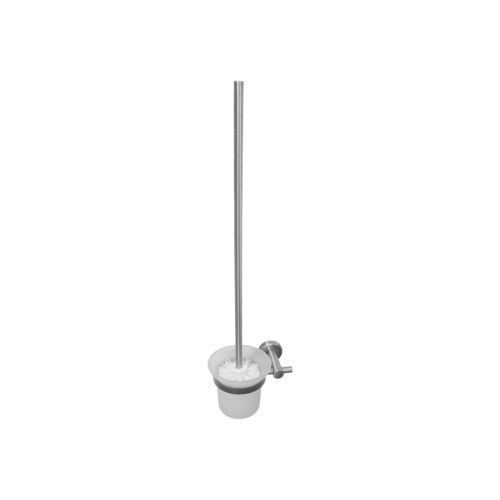 Linkware Elle Stainless Steel Toilet Pan Brush and Holder