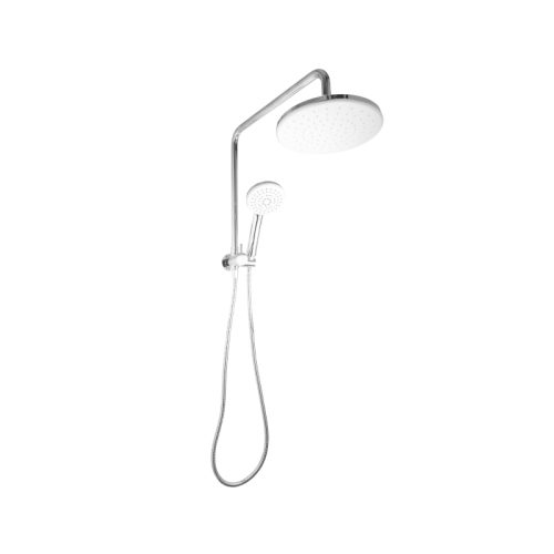 Linkware Round Twin Shower Self Cleaning Head